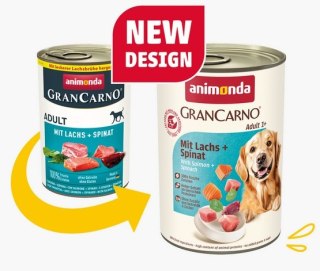 Animonda GranCarno Original Adult Lachs Spinat Łosoś + Szpinak puszka 400g