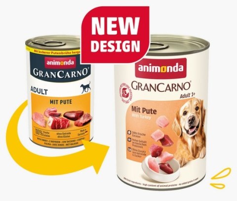 Animonda GranCarno Original Adult Pute Indyk puszka 400g