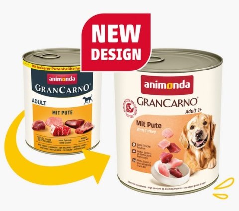 Animonda GranCarno Original Adult Pute Indyk puszka 800g