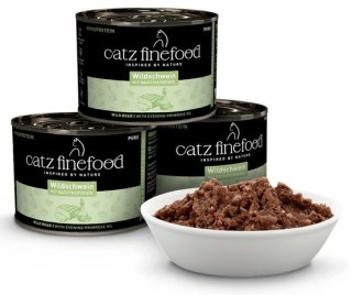 Catz Finefood Pure Dzik (Purrrr N.109) puszka 200g