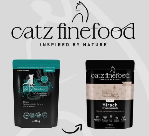Catz Finefood Pure Jeleń (Purrr N.121) saszetka 85g