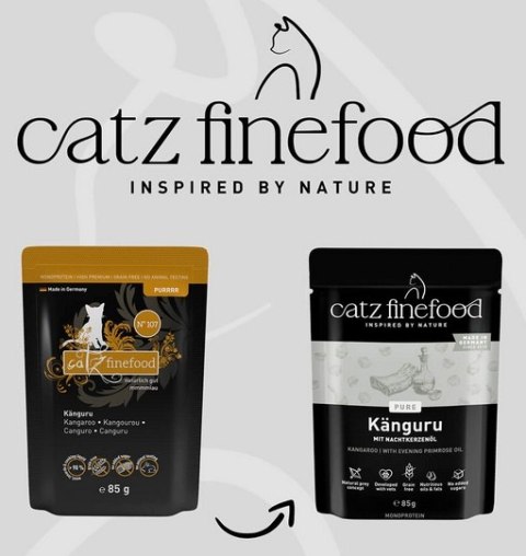 Catz Finefood Pure (Purrrr N.107) Kangur saszetka 85g
