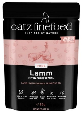 Catz Finefood Pure (Purrrr N.111) Jagnięcina saszetka 85g