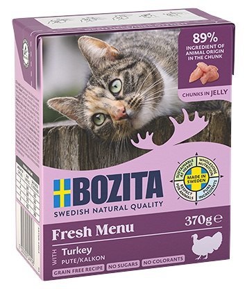 Bozita z Indykiem kawałki w galaretce kartonik 370g