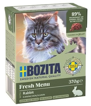 Bozita z Królikiem kawałki w galaretce kartonik 370g