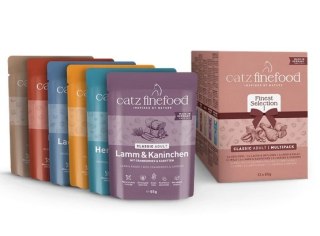 Catz Finefood Classic Finest Selection I saszetki multipack 12x85g