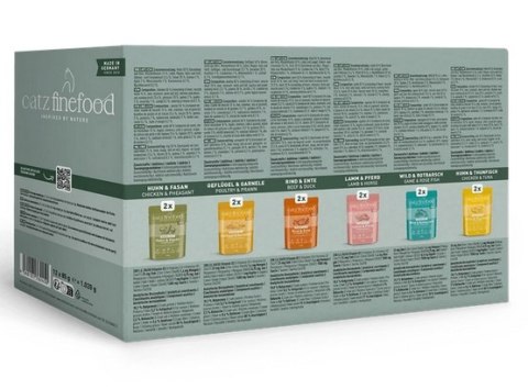 Catz Finefood Classic Finest Selection II saszetki multipack 12x85g