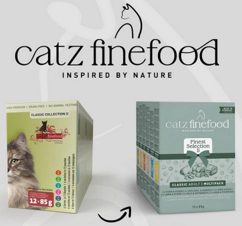Catz Finefood Classic Finest Selection II saszetki multipack 12x85g