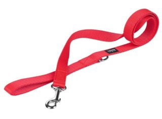 CHABA Smycz taśma M 16mm czerwona