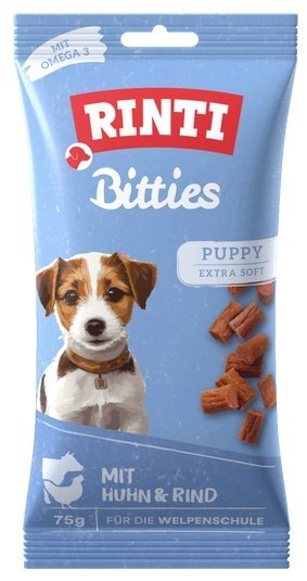 Rinti Bitties Puppy Huhn & Rind - kurczak i wołowina 75g
