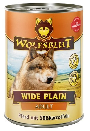 Wolfsblut Dog Wide Plain - konina i bataty puszka 395g