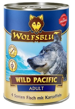 Wolfsblut Dog Wild Pacific - ryby i ziemniaki puszka 395g
