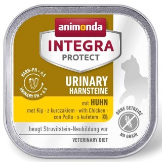 Animonda Integra Protect Urinary Harnsteine dla kota - z kurczakiem tacka 100g