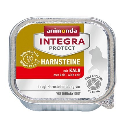 Animonda Integra Protect Urinary Harnsteine dla kota - z cielęciną tacka 100g