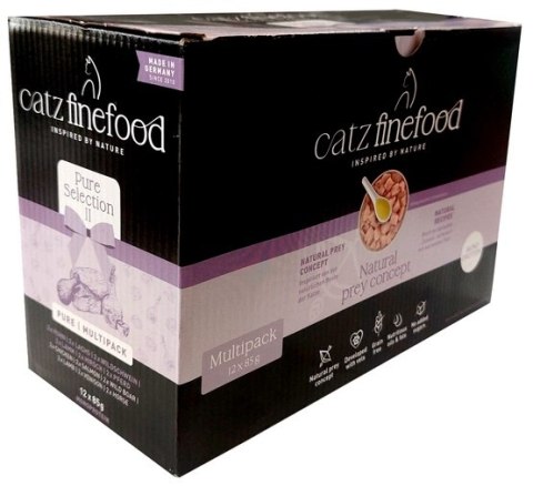Catz Finefood Pure Selection (Purrrr Collection) II saszetki multipack 12x80/85g