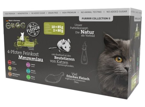 Catz Finefood Pure Selection (Purrrr Collection) II saszetki multipack 12x80/85g