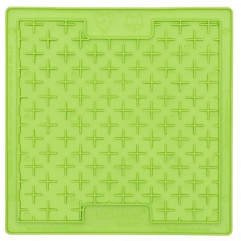 LickiMat Buddy Krzyżyk miękki zielony