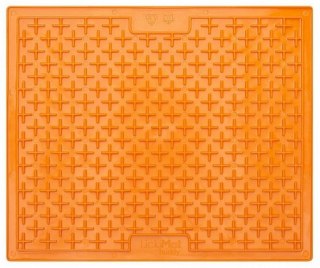 LickiMat Buddy Large Krzyżyk miękki pomarańczowy