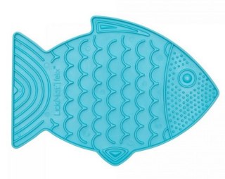 LickiMat Classic Felix Rybka fale miękka turkusowa