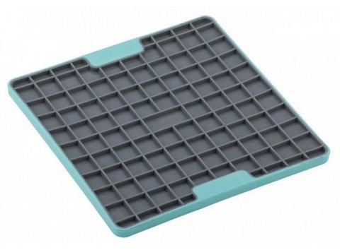 LickiMat Playdate Deluxe/Tuff Kwadrat twardy turkusowy