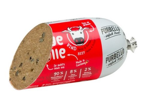 Purbello Dog Kiełbaska Treningowa Monobiałkowa Wołowina 200g