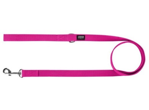 CHABA Smycz taśma L 20mm fuksja