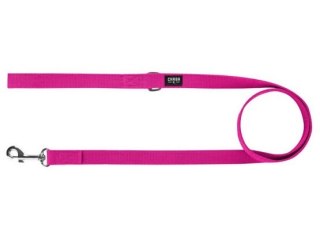 CHABA Smycz taśma S 10mm fuksja