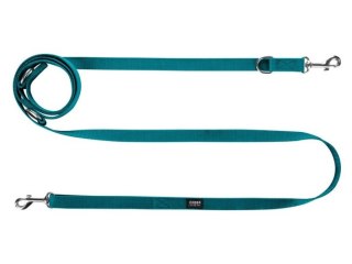 CHABA Smycz taśma regulowana S 10mm/260cm morska