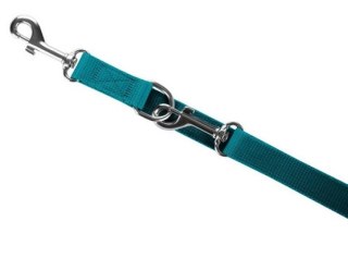 CHABA Smycz taśma regulowana S 10mm/260cm morska