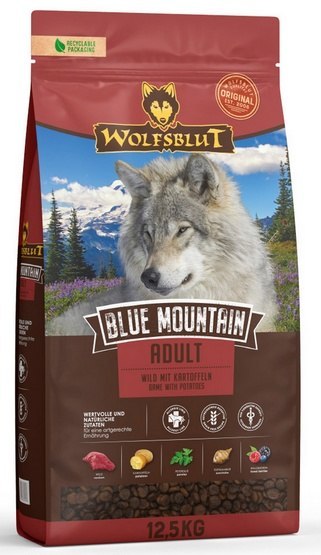 Wolfsblut Dog Blue Mountain - dziczyzna i owoce leśne 12,5kg