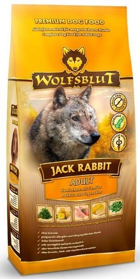 Wolfsblut Dog Jack Rabbit - królik, zając i bataty 12,5kg