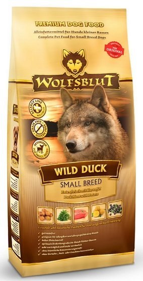 Wolfsblut Dog Wild Duck Small - kaczka i bataty 7,5kg