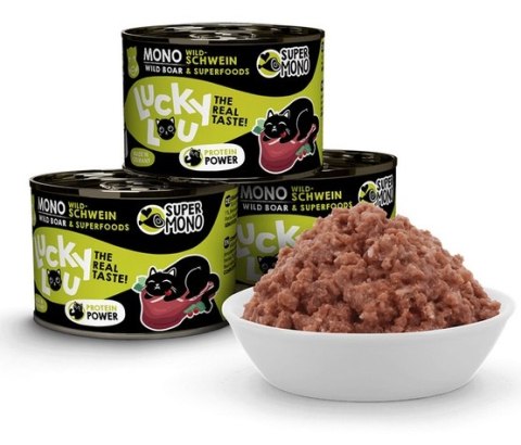 Lucky Lou SuperMono Dzik puszka 200g