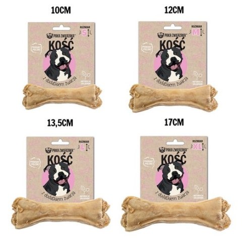 Paka Zwierzaka Kość z dodatkiem żwacza L 13,5cm