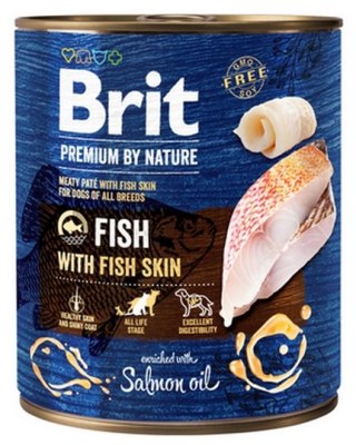 Brit Premium By Nature Fish & Fish Skin puszka 800g