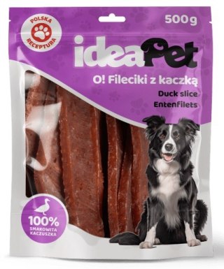 IdeaPet Fileciki z kaczką 500g
