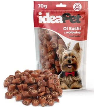 IdeaPet O! Sushi z wołowiną 70g