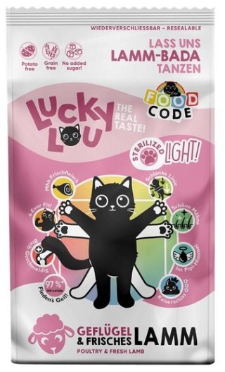 Lucky Lou Food Code Lifestage Light Drób & Jagnięcina 1,7kg