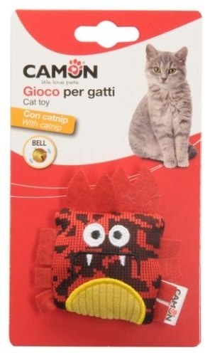 Camon Cat Toy Ptaszek z dzwonkiem i kocimiętką 10cm