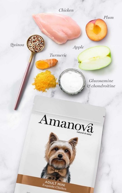Amanova Dog Adult Mini Exquisite Chicken - kurczak 7kg