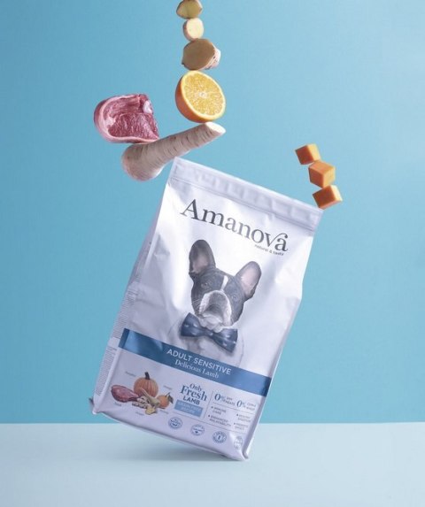 Amanova Dog Adult Sensitive Delicious Lamb - jagnięcina 10kg