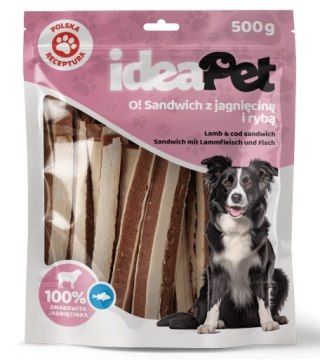 IdeaPet Sandwich z jagnięciną i rybą 500g