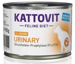 Kattovit Feline Diet Urinary kurczak puszka 185g