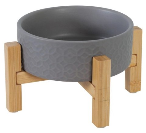 Zolux Miska ceramiczna dla psa i kota Keramo Solo 300ml szara