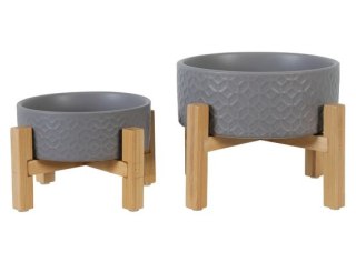 Zolux Miska ceramiczna dla psa i kota Keramo Solo 300ml szara