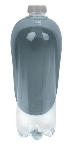 Collar WauDog Silicone Dysza do picia - końcówka 165x90mm szara