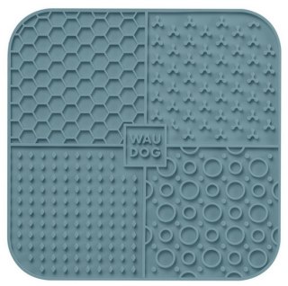 Collar WauDog Silicone Mata do lizania 19x19x1cm szara