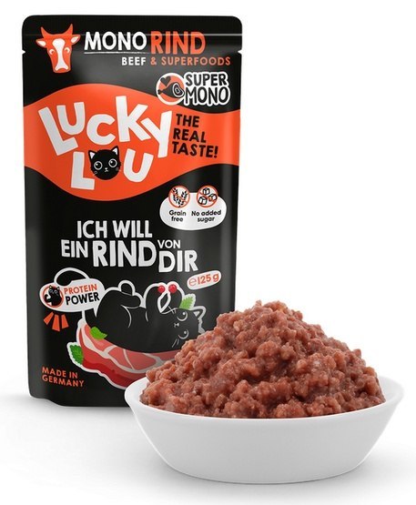 Lucky Lou SuperMono Wołowina saszetka 125g