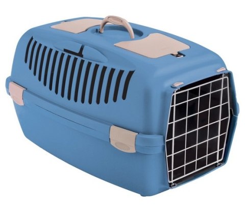 Stefanplast Transporter Gulliver 2 metalowe drzwi niebieski [99802]