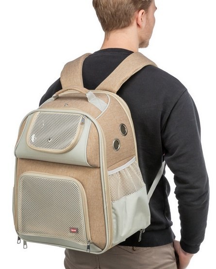 Trixie Plecak Willow do transportu psa 38x25x45cm beżowo-brązowy [TX-28831]